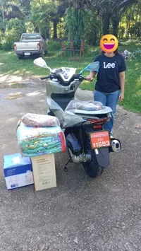 Tangjai Yontrakarn Buy Motocycle Step 3 photo 1